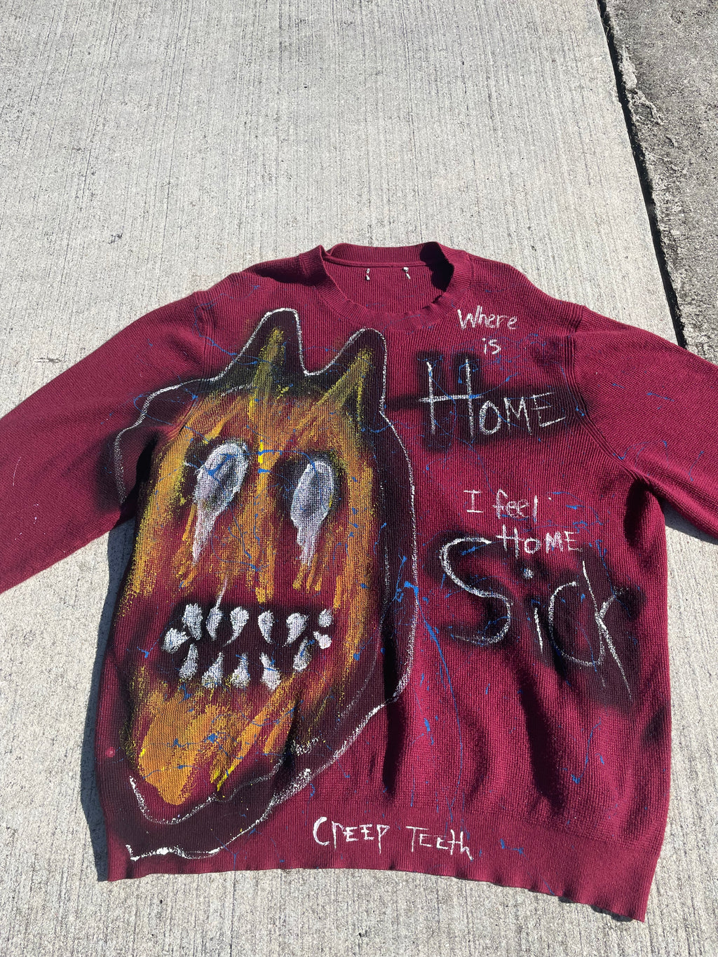 Home sick long sleeve