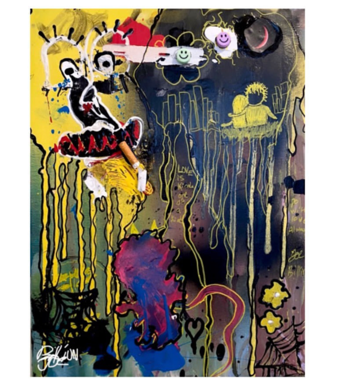 Under the night sky- Print